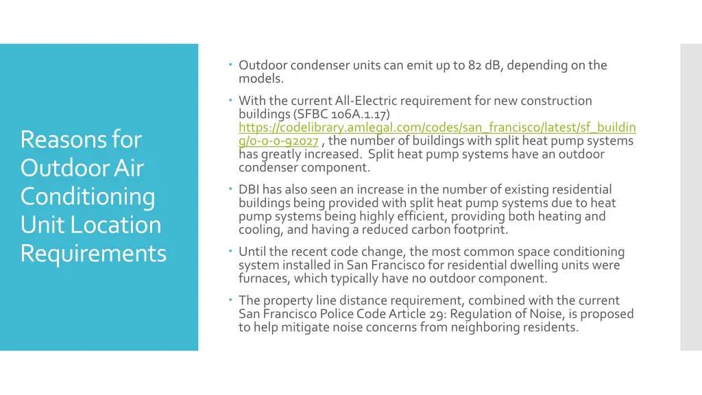 outdoor condenser units can emit