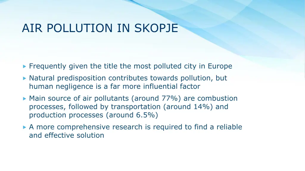 air pollution in skopje