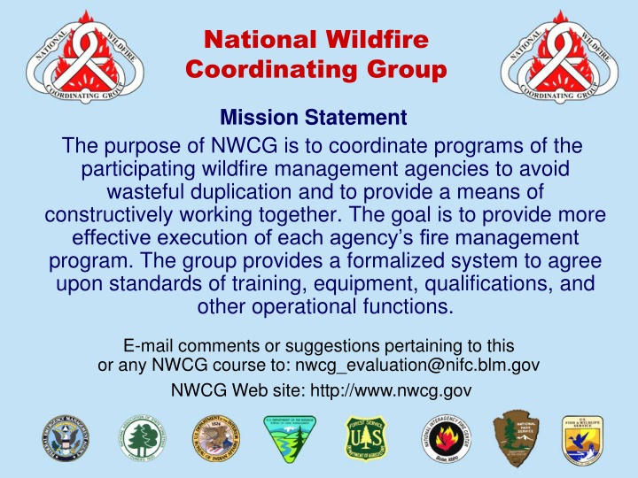 national wildfire coordinating group