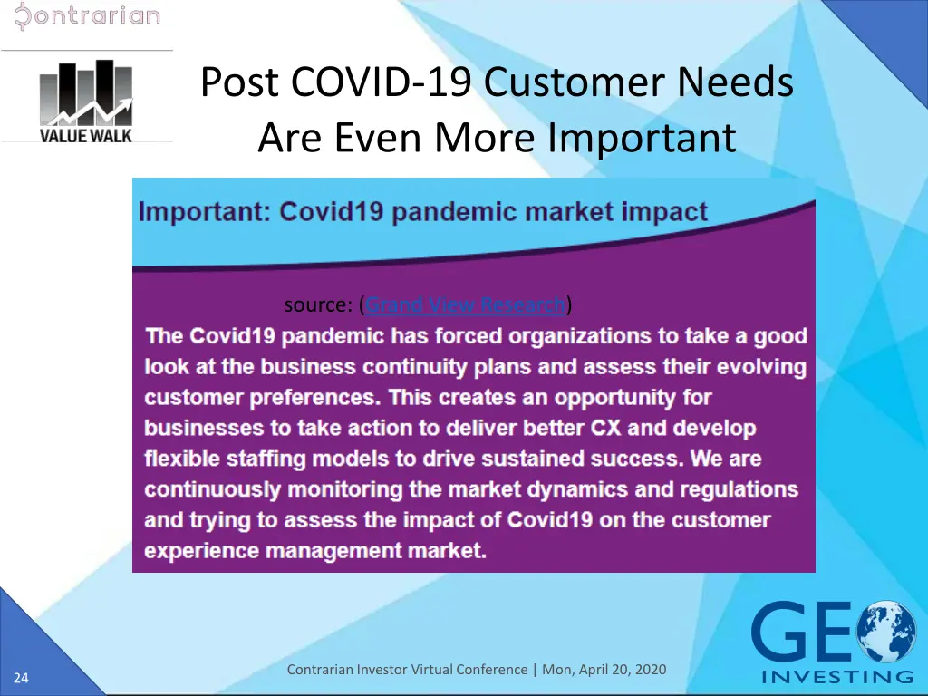 post covid 19 customer needs are even more