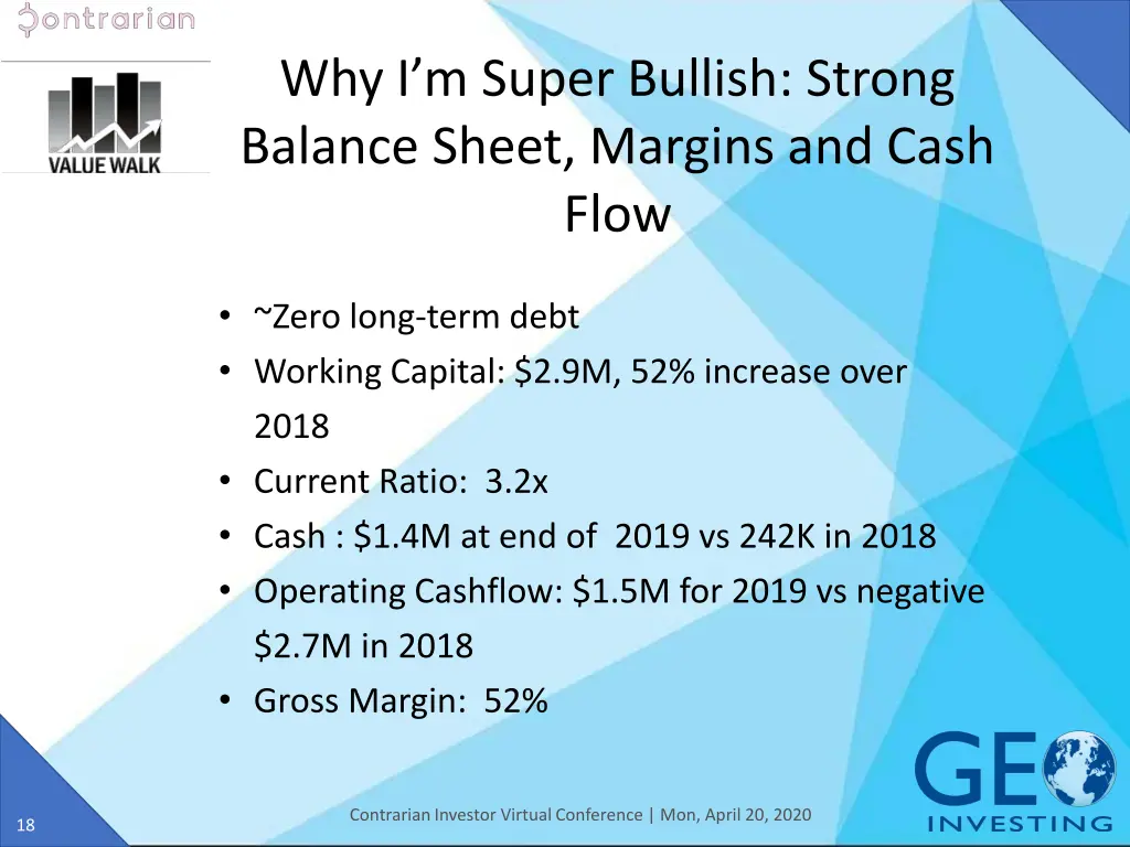 why i m super bullish strong balance sheet