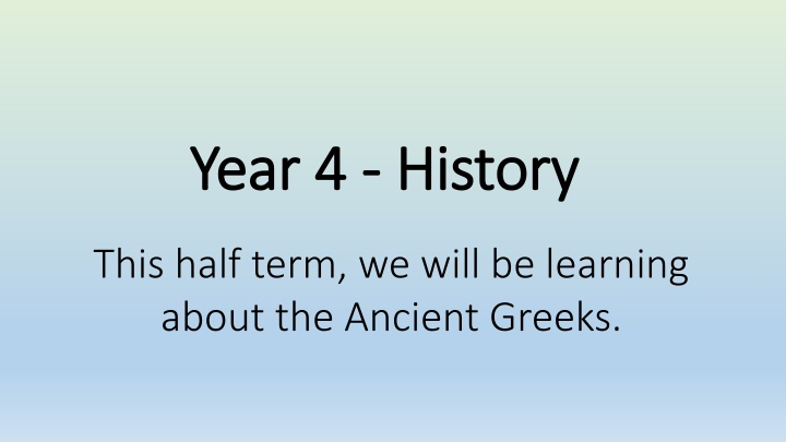 year 4 year 4 history