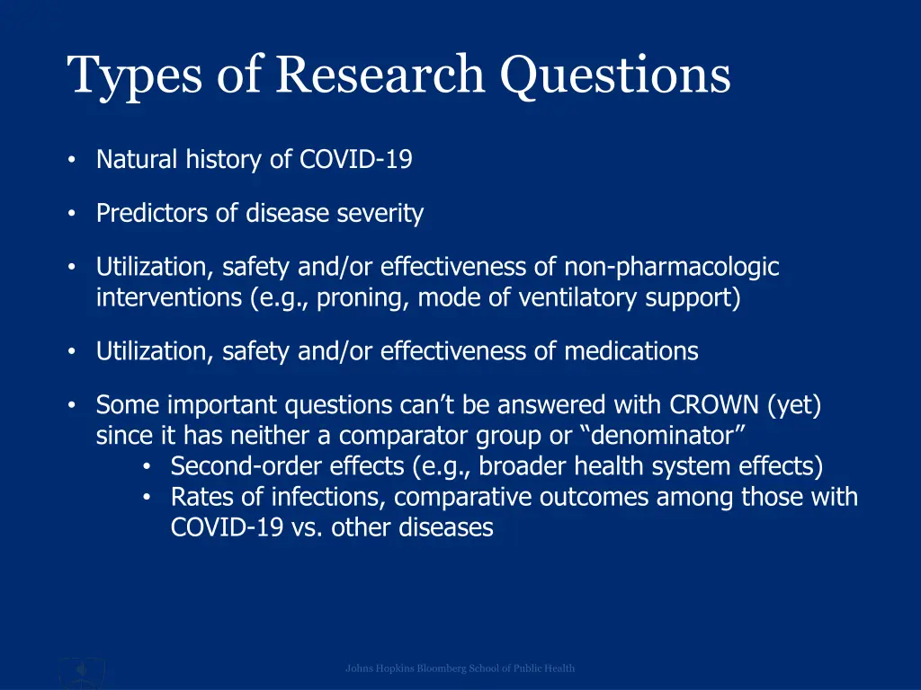 types of research questions