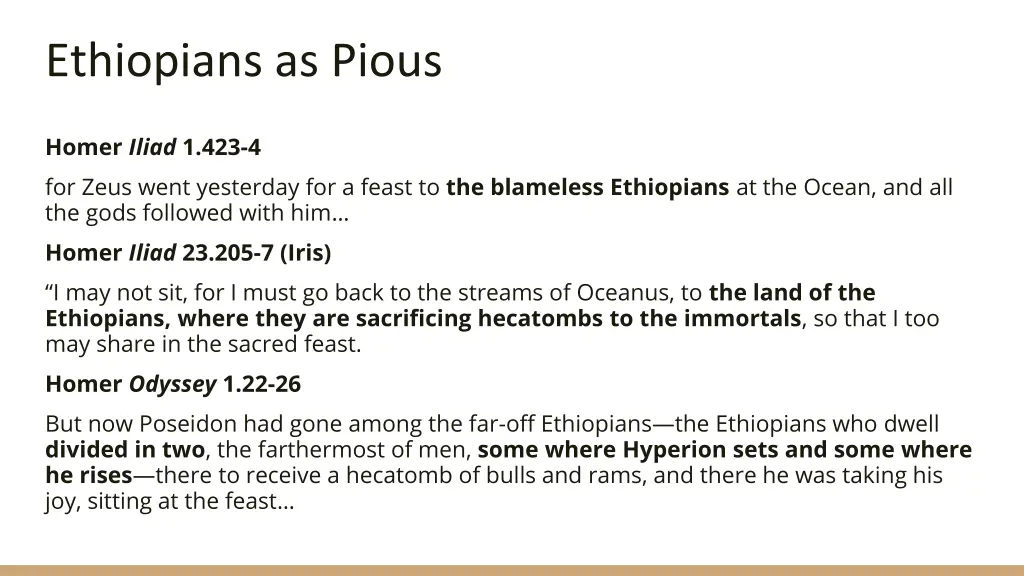 ethiopians as pious