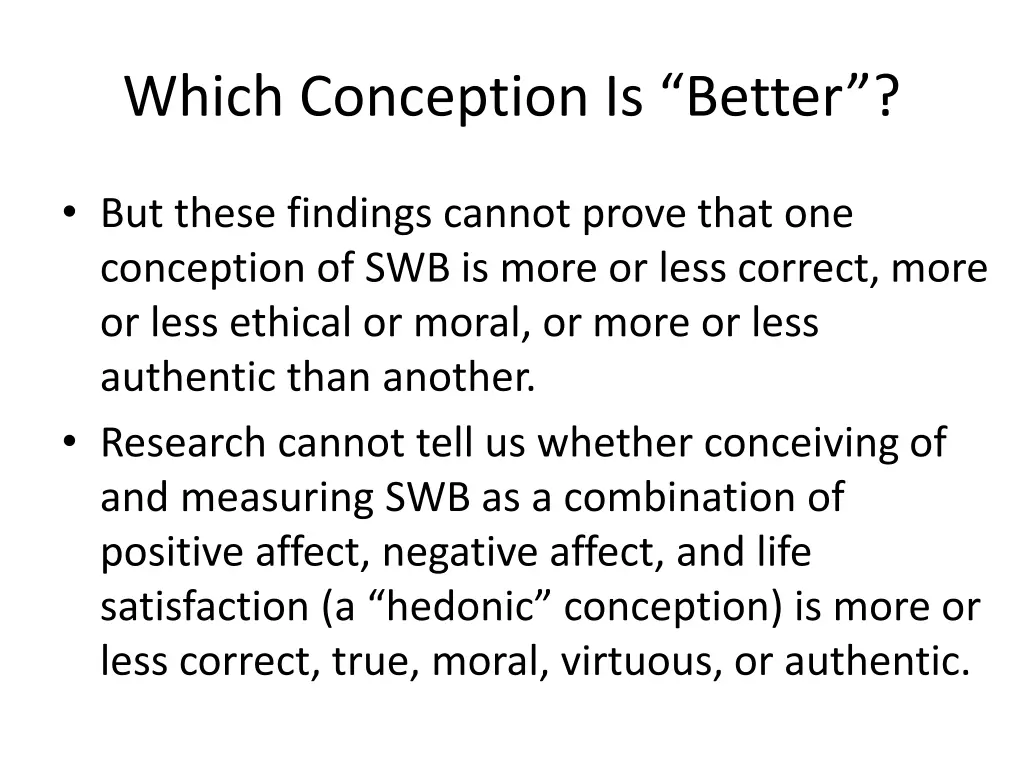 which conception is better 5