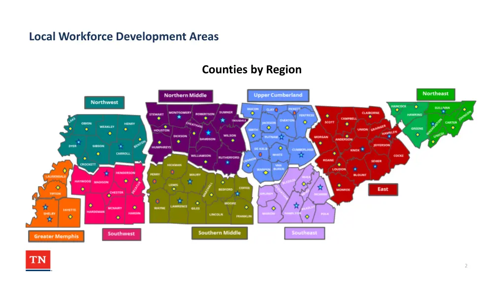 local workforce development areas