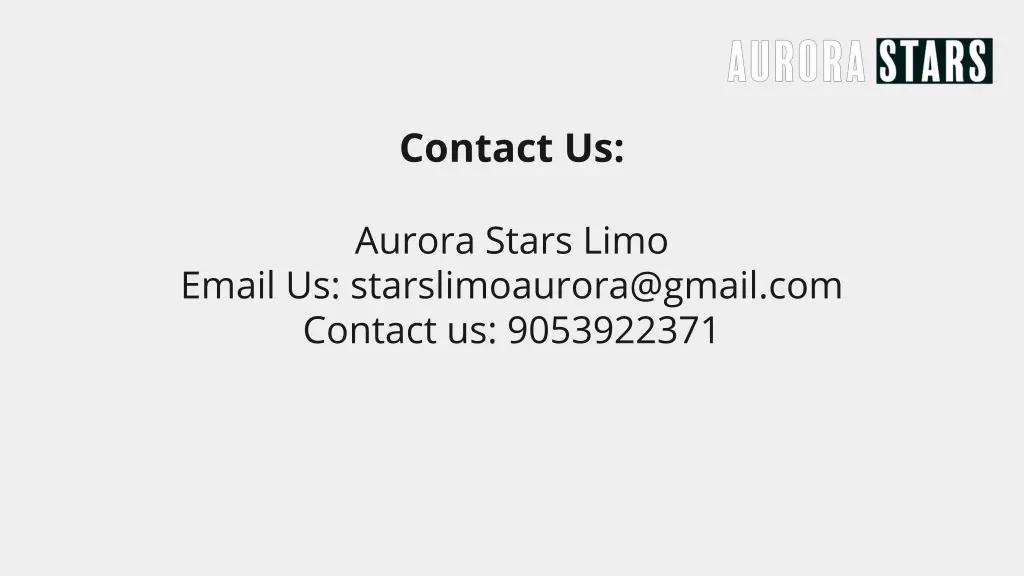 contact us