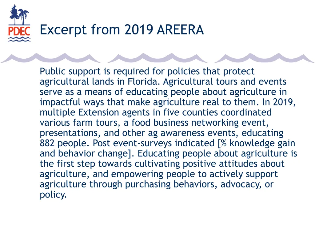 excerpt from 2019 areera