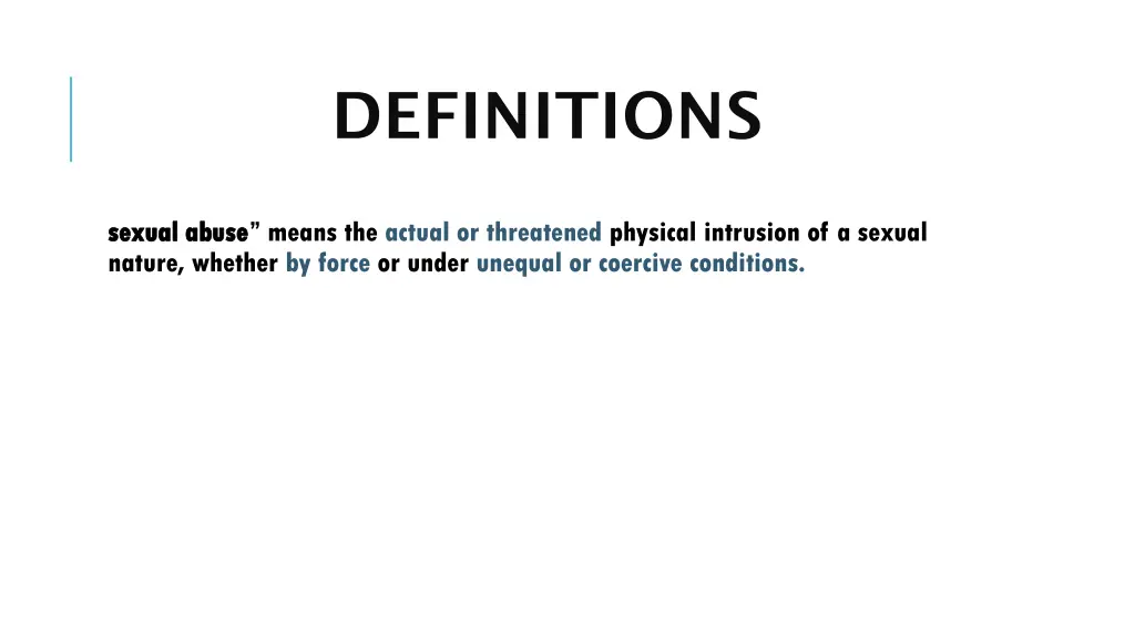 definitions