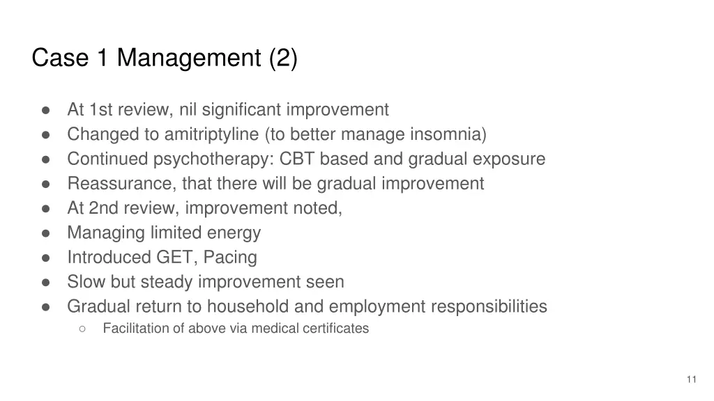 case 1 management 2