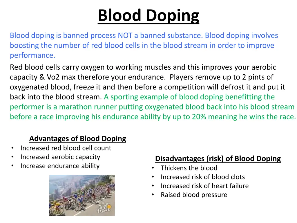 blood doping