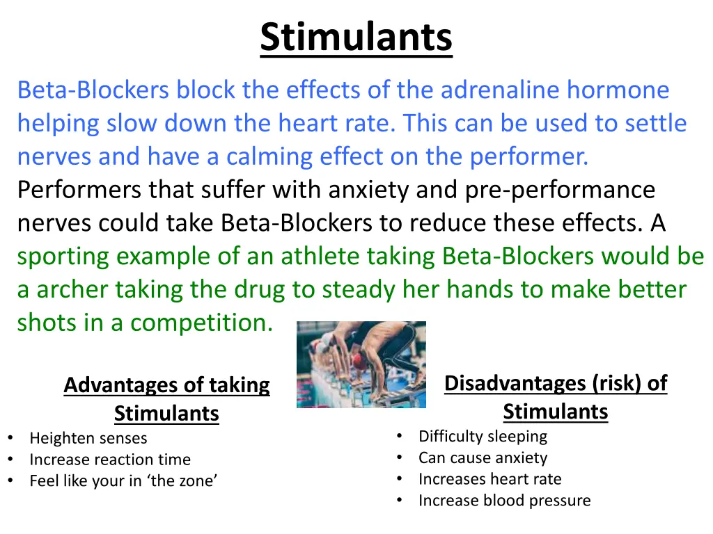 stimulants