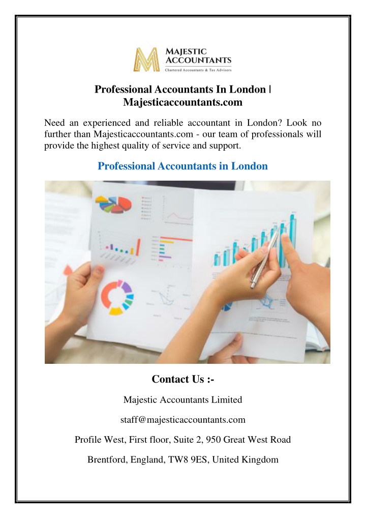 professional accountants in london