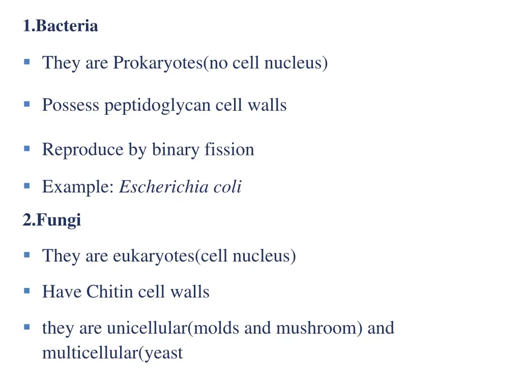 1 bacteria