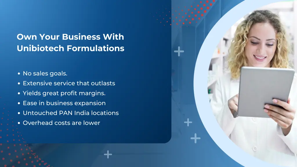 own your business with unibiotech formulations