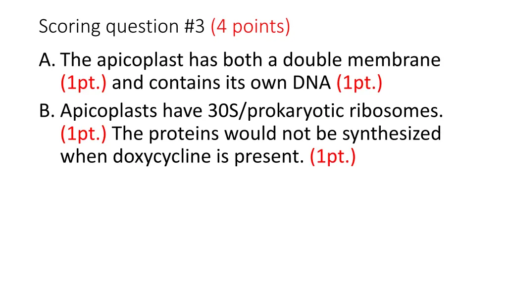 scoring question 3 4 points