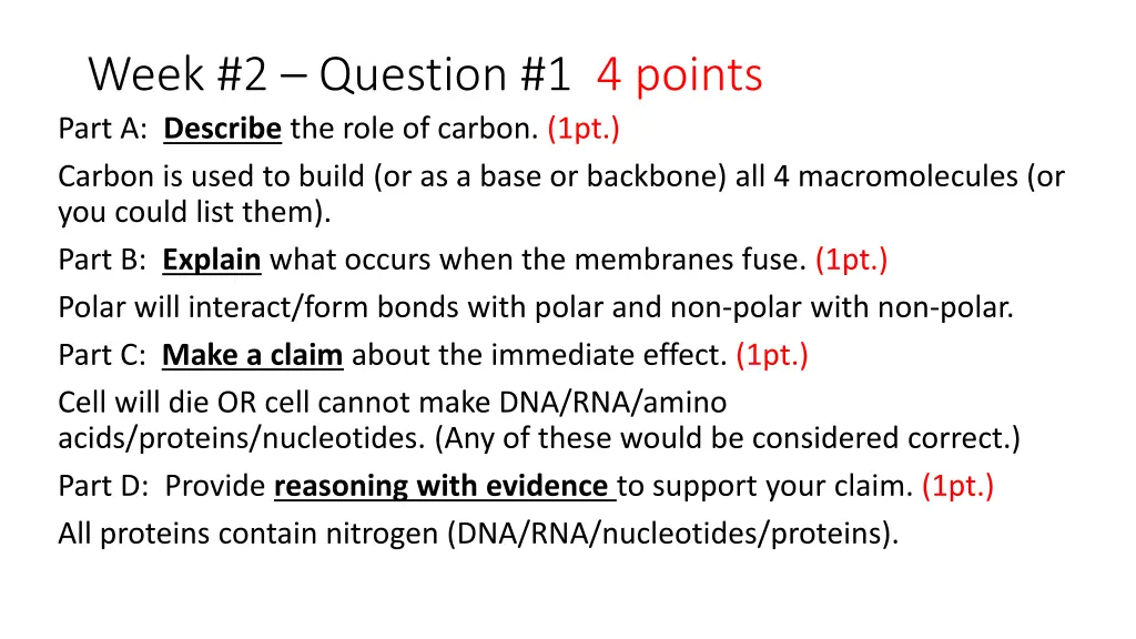 week 2 question 1 4 points part a describe