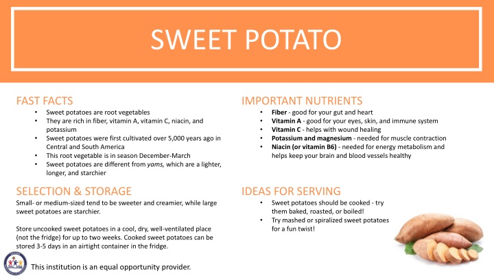 sweet potato