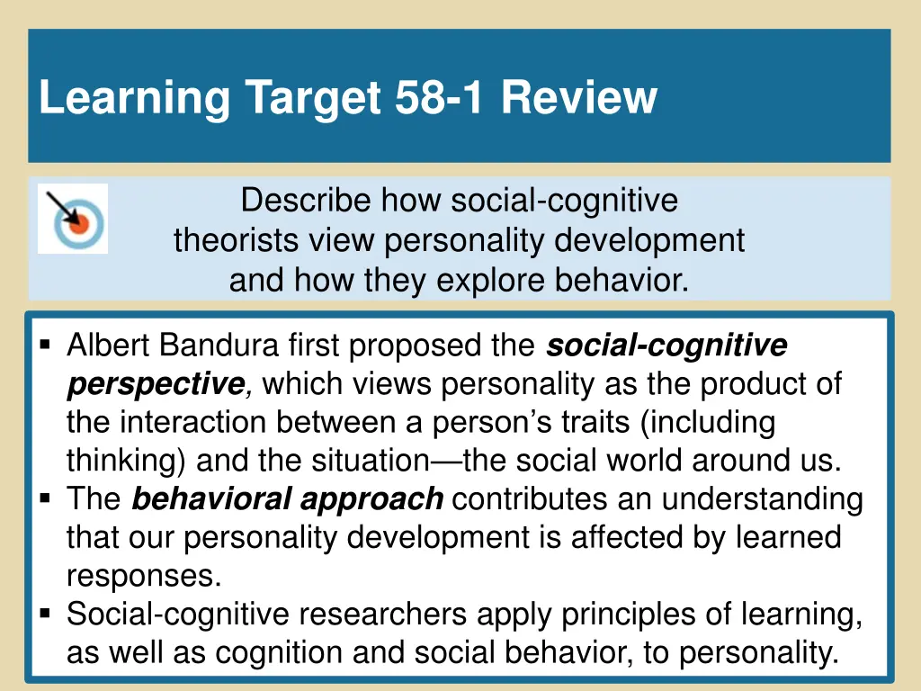 learning target 58 1 review