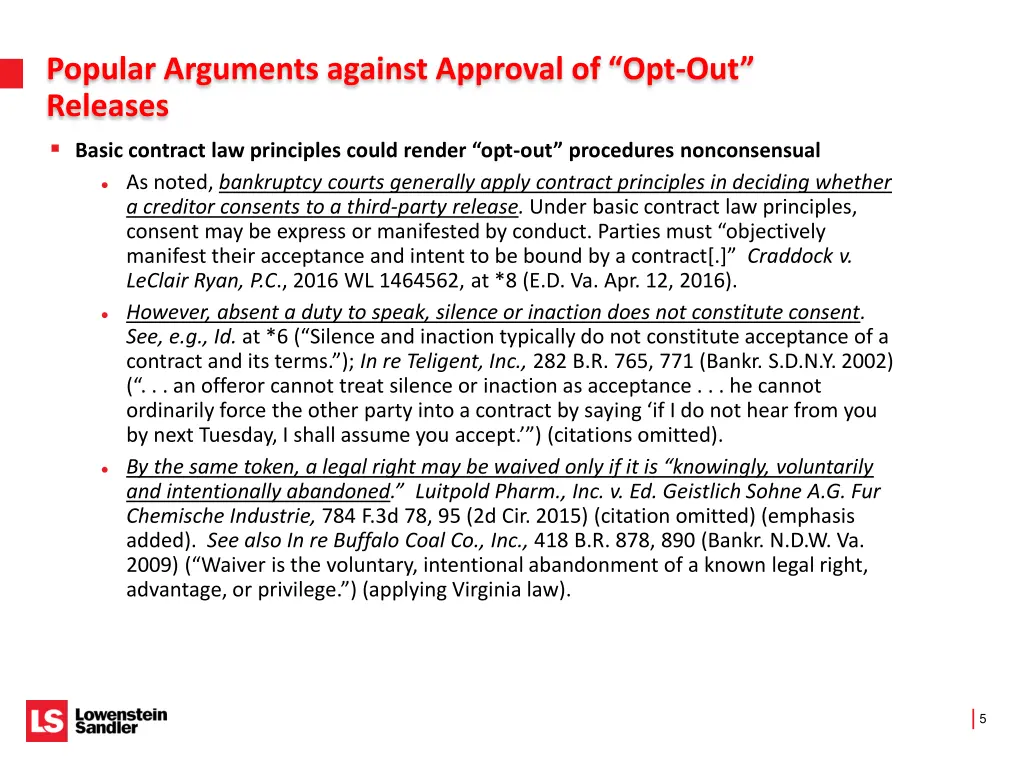 popular arguments against approval