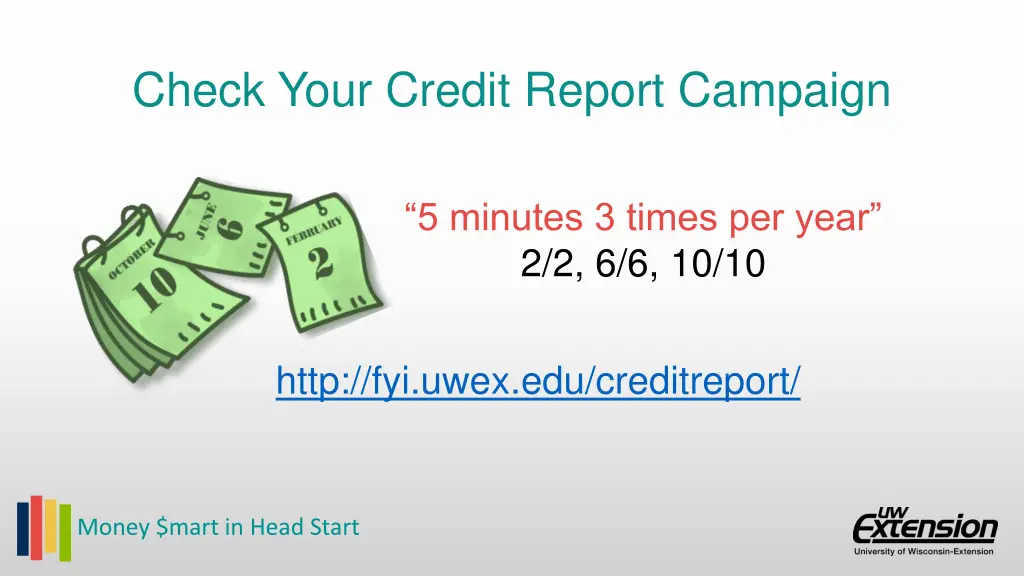 check your credit report campaign