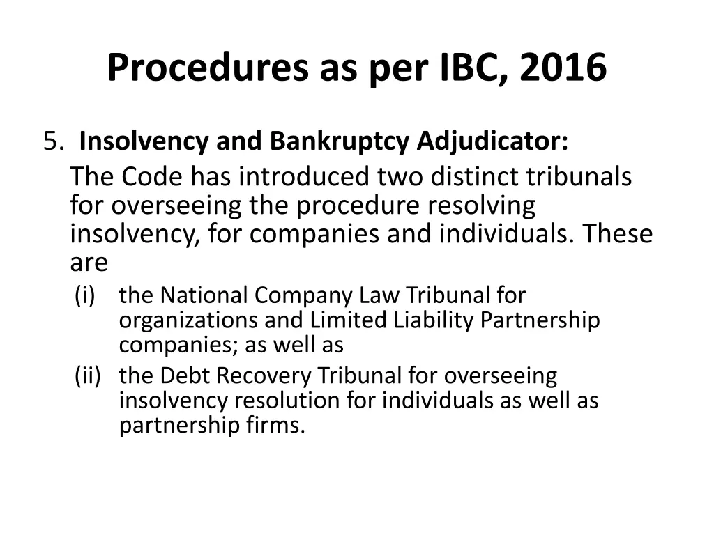 procedures as per ibc 2016 3