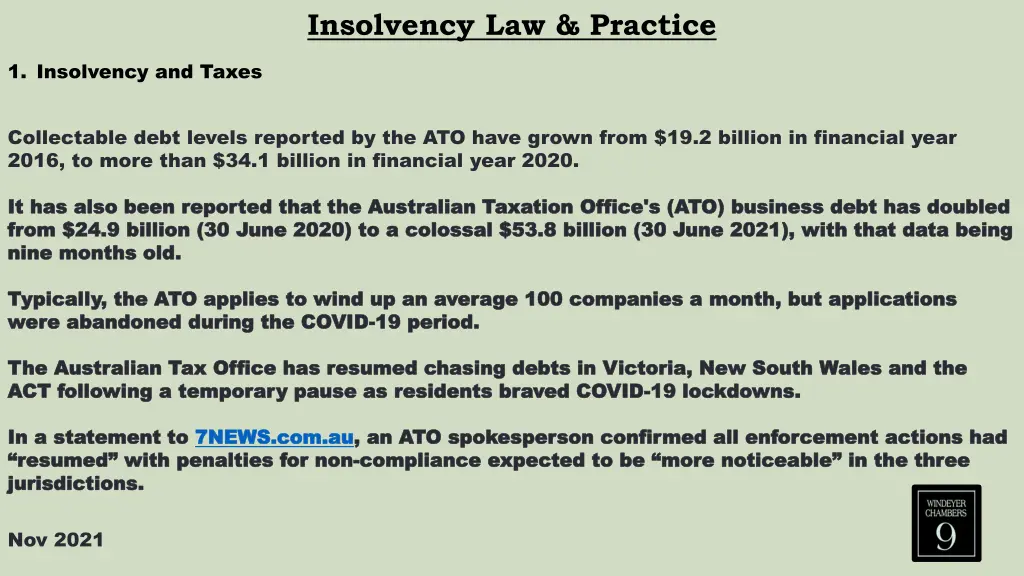 insolvency law practice 4