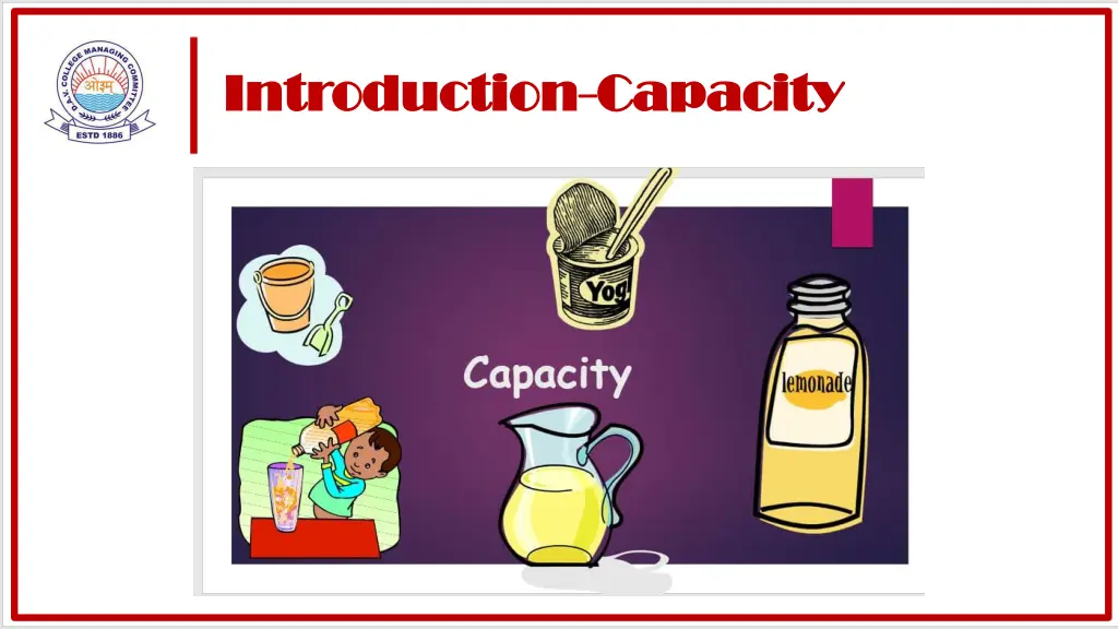 introduction introduction capacity