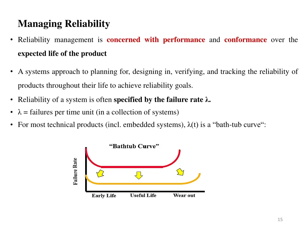 managing reliability