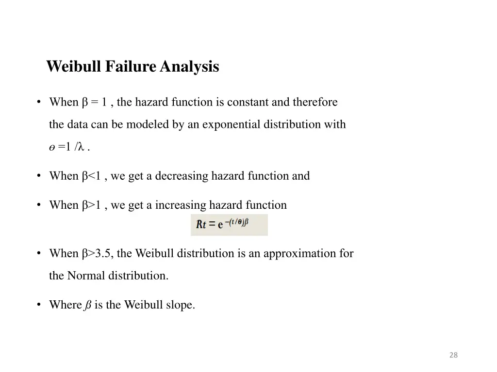 weibull failure analysis