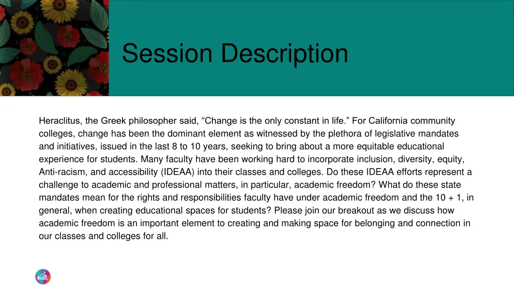 session description