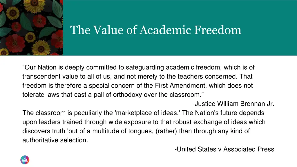 the value of academic freedom