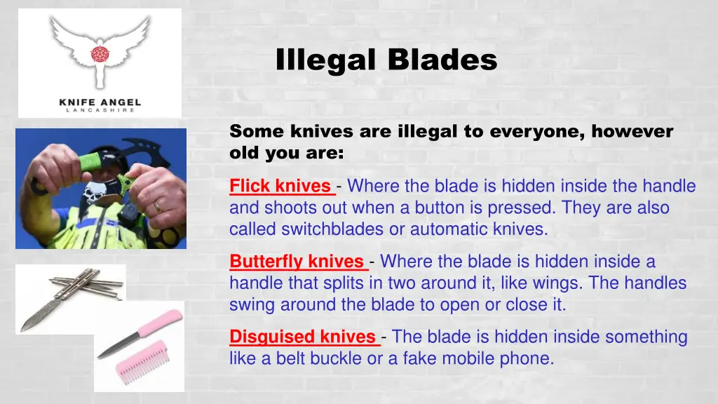 illegal blades