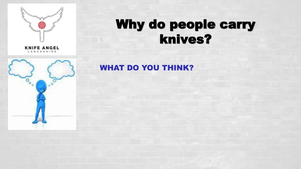 why do people carry why do people carry knives