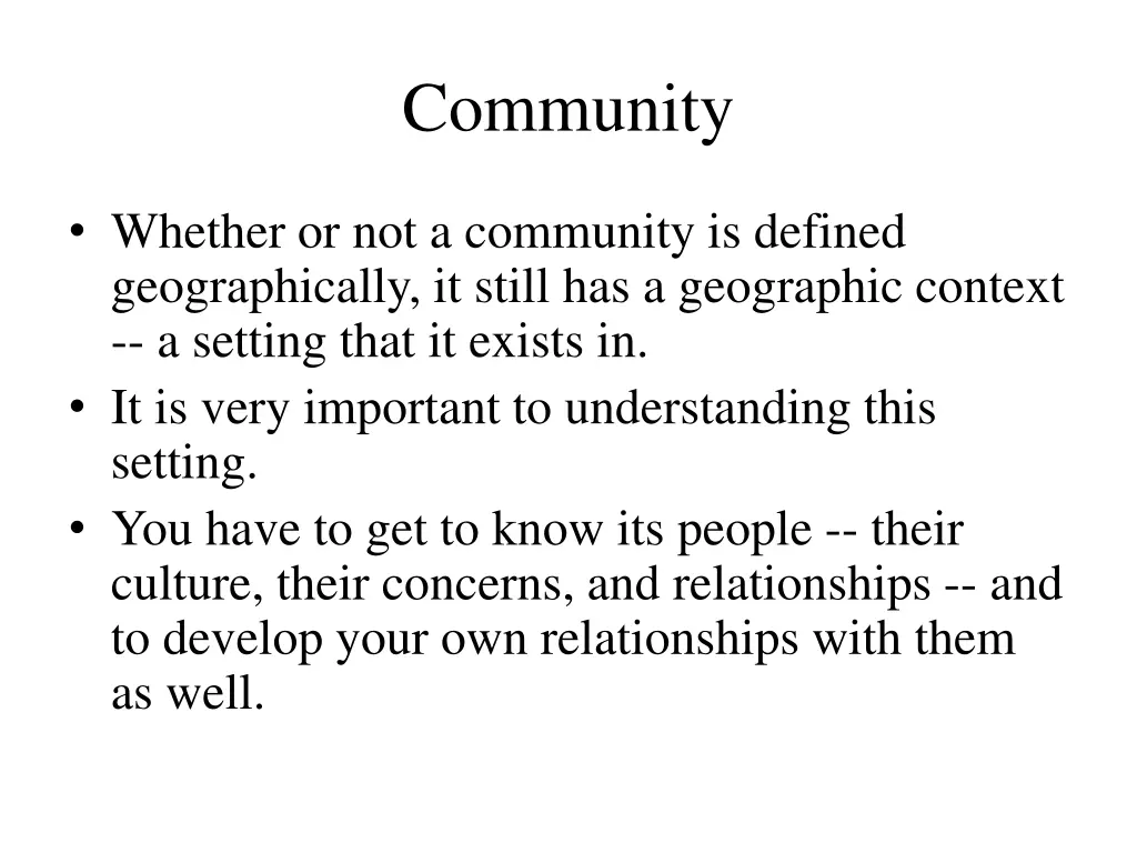 community 1