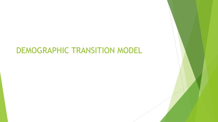 demographic transition model