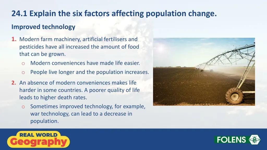 24 1 explain the six factors affecting population 2