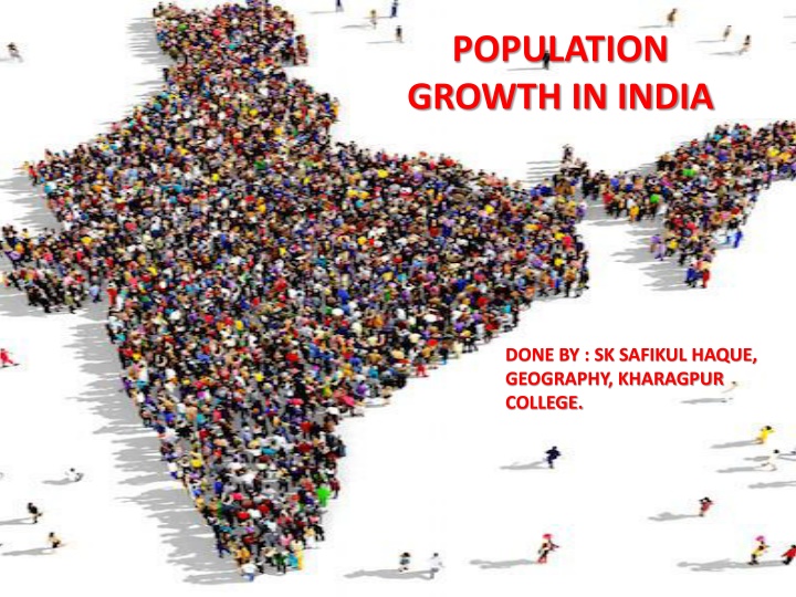 population growth in india