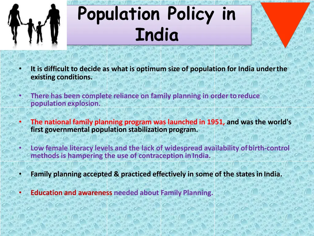 population policy in india