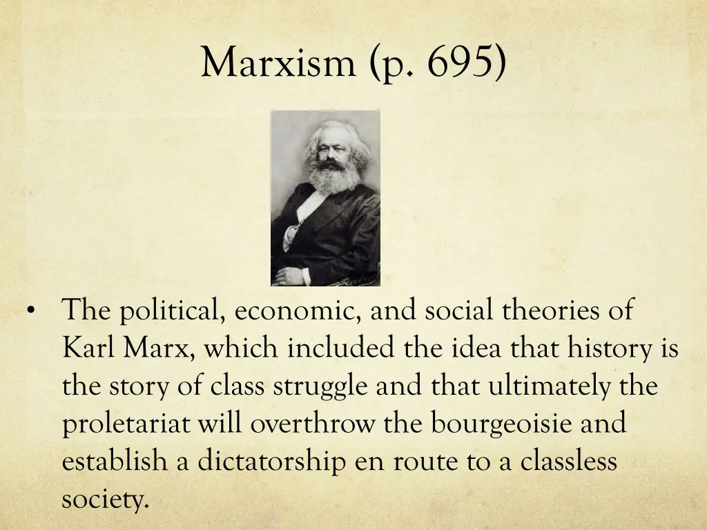 marxism p 695