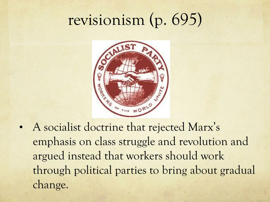 revisionism p 695