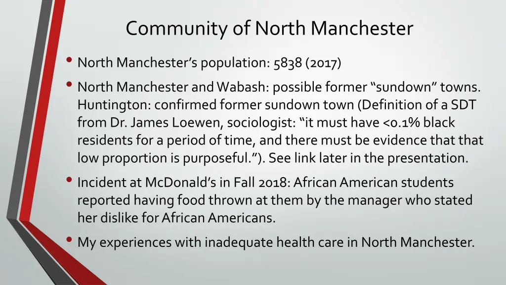 community of north manchester north manchester