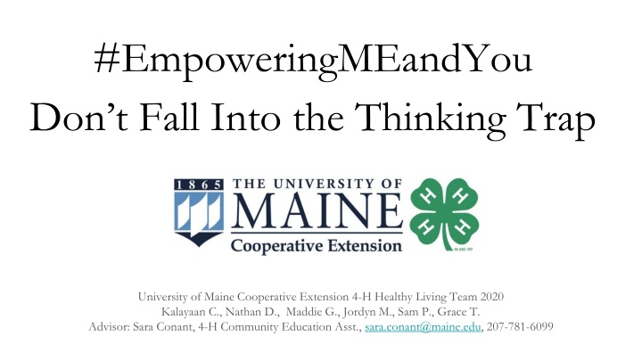 empoweringmeandyou don t fall into the thinking