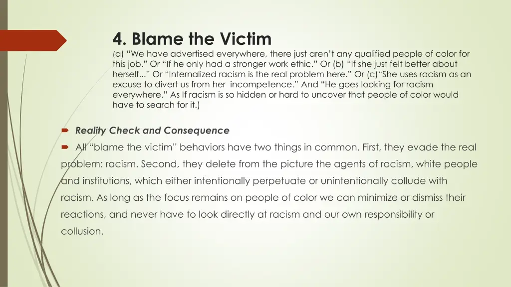 4 blame the victim a we have advertised