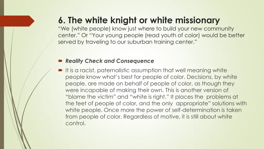 6 the white knight or white missionary we white