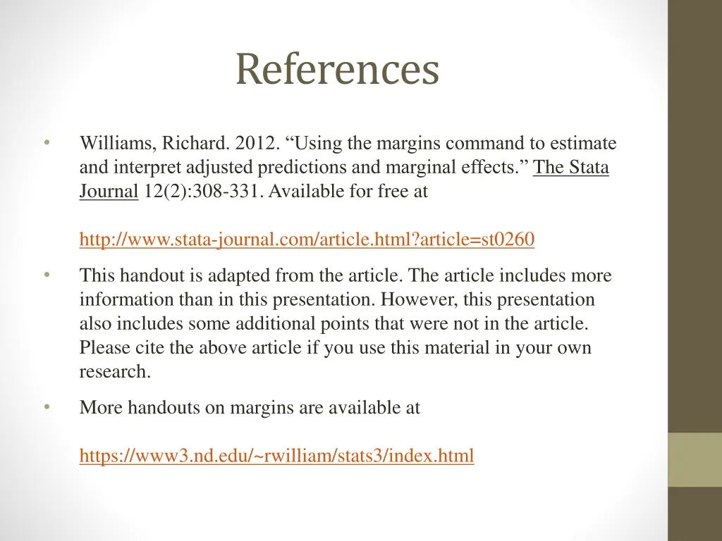 references