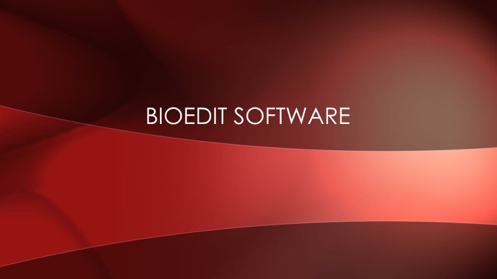 bioedit software