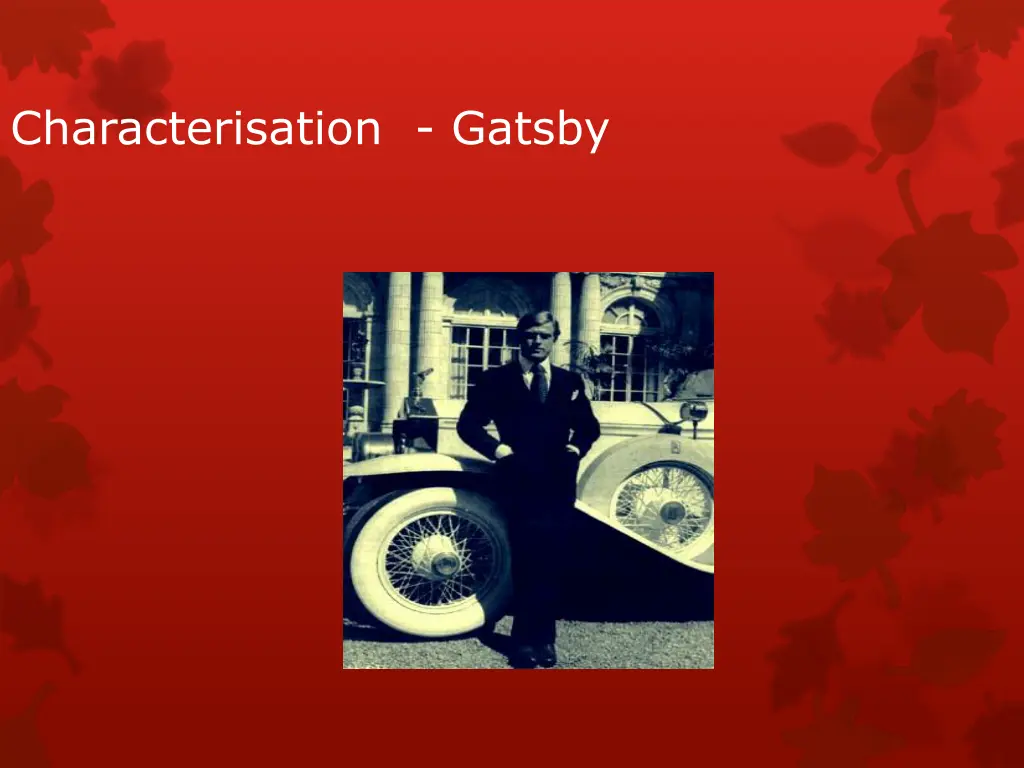 characterisation gatsby 5