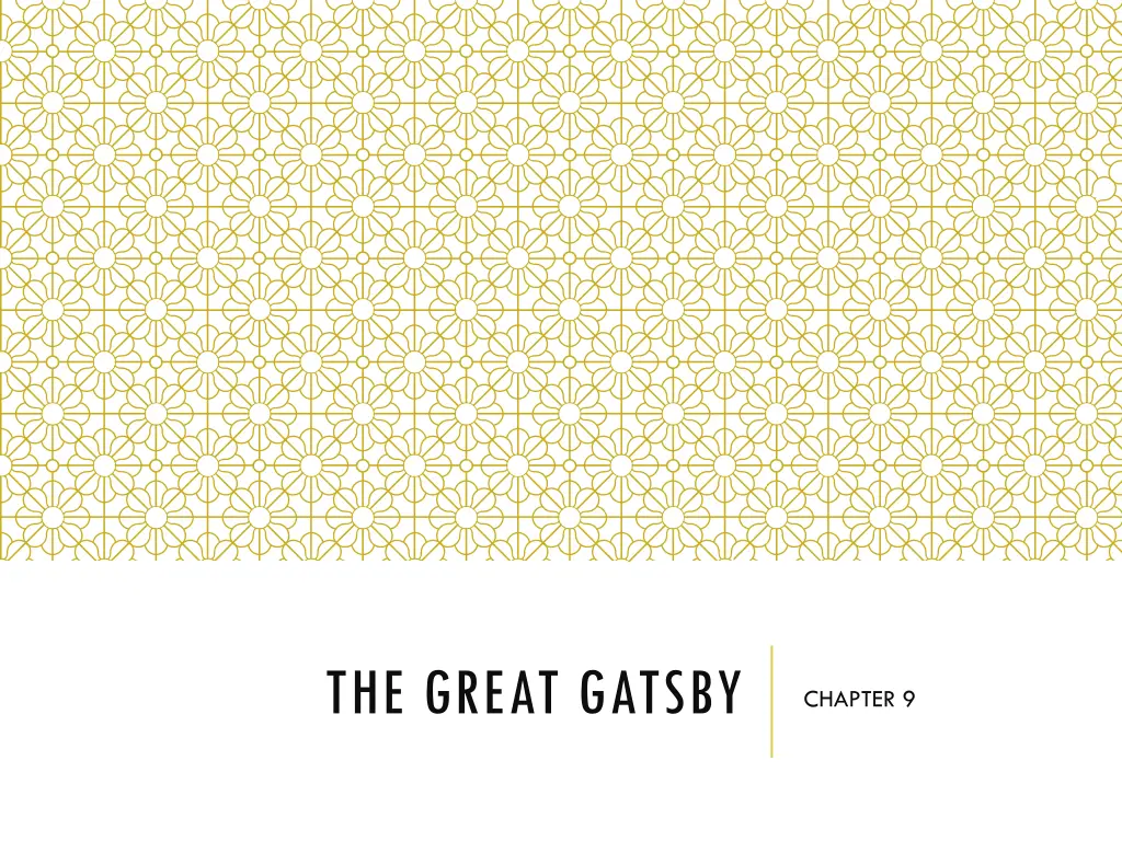 the great gatsby 1