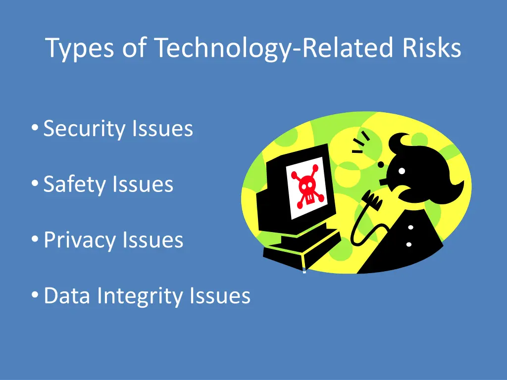 types of technology related risks